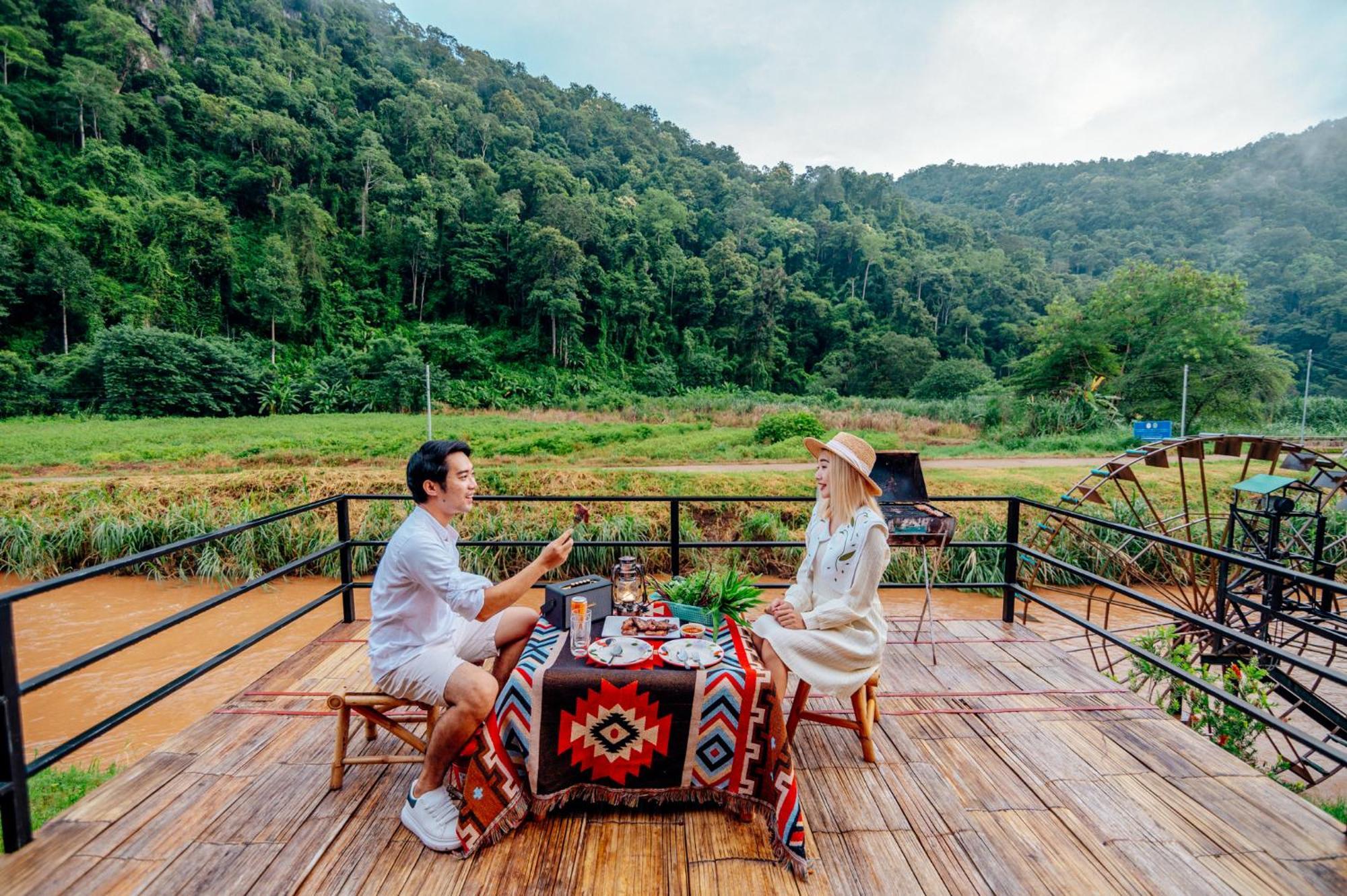 เนเจอร์วัลเล่ย์แคมป์ ปางมะผ้า Hotel ภายนอก รูปภาพ