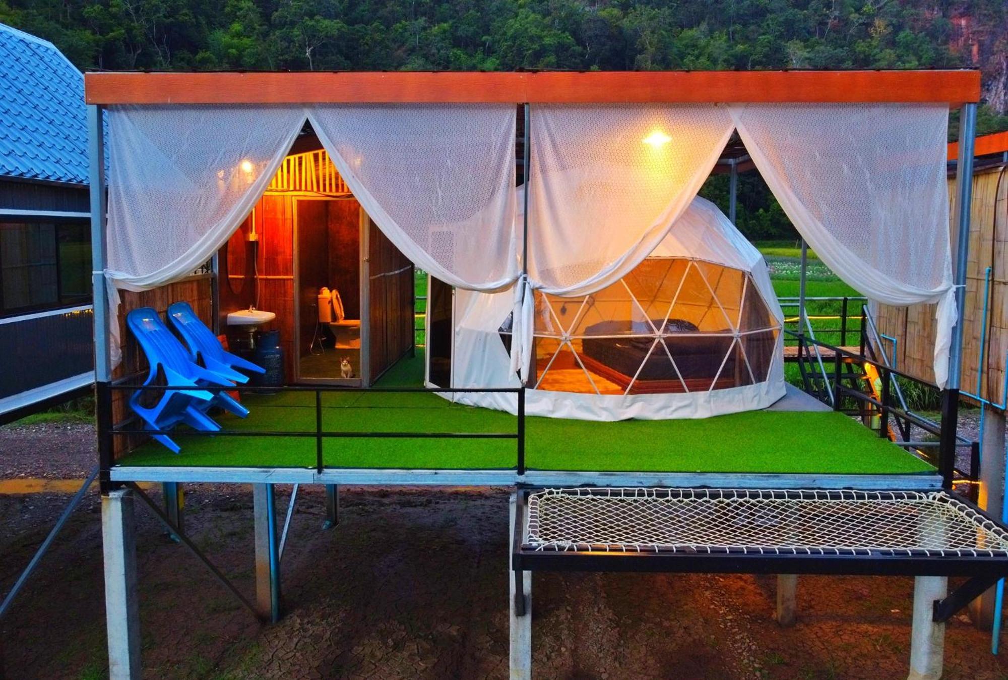 เนเจอร์วัลเล่ย์แคมป์ ปางมะผ้า Hotel ภายนอก รูปภาพ